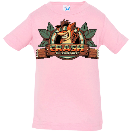 T-Shirts Pink / 6 Months Childhood hero Infant Premium T-Shirt