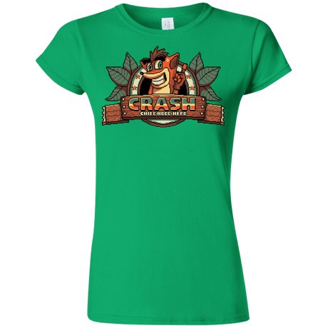 T-Shirts Irish Green / S Childhood hero Junior Slimmer-Fit T-Shirt