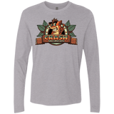T-Shirts Heather Grey / S Childhood hero Men's Premium Long Sleeve