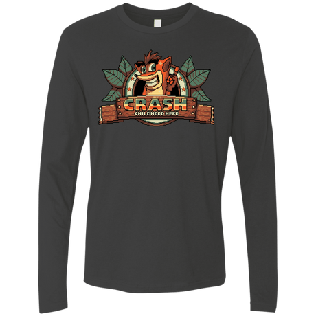 T-Shirts Heavy Metal / S Childhood hero Men's Premium Long Sleeve