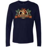 T-Shirts Midnight Navy / S Childhood hero Men's Premium Long Sleeve