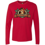 T-Shirts Red / S Childhood hero Men's Premium Long Sleeve