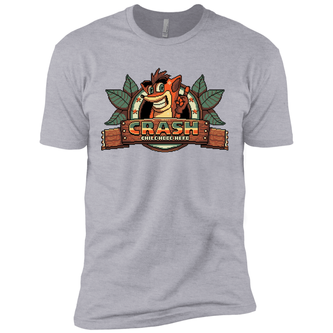 T-Shirts Heather Grey / X-Small Childhood hero Men's Premium T-Shirt