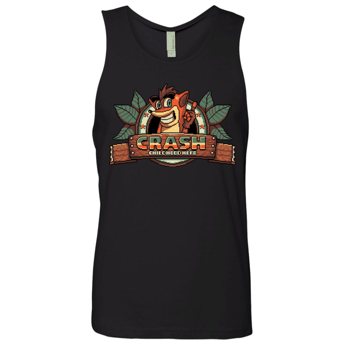 T-Shirts Black / S Childhood hero Men's Premium Tank Top