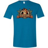 T-Shirts Antique Sapphire / S Childhood hero Men's Semi-Fitted Softstyle