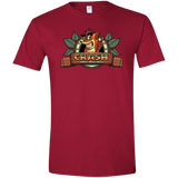 T-Shirts Cardinal Red / S Childhood hero Men's Semi-Fitted Softstyle