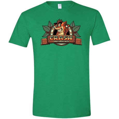 T-Shirts Heather Irish Green / S Childhood hero Men's Semi-Fitted Softstyle