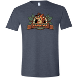 T-Shirts Heather Navy / S Childhood hero Men's Semi-Fitted Softstyle