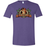 T-Shirts Heather Purple / S Childhood hero Men's Semi-Fitted Softstyle