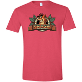 T-Shirts Heather Red / S Childhood hero Men's Semi-Fitted Softstyle