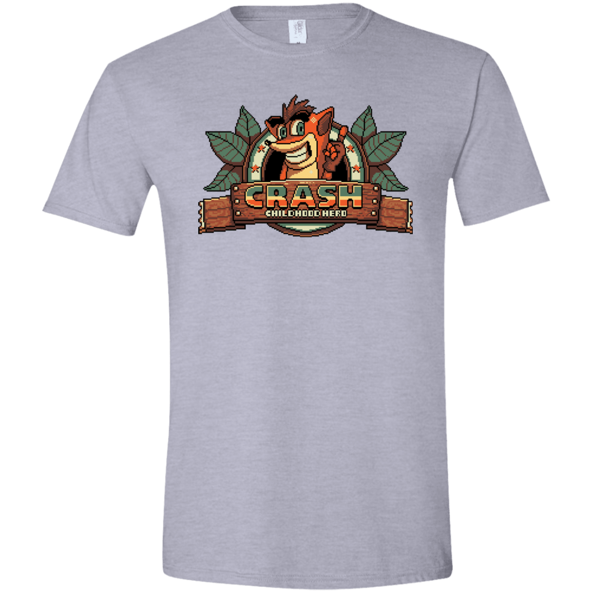 T-Shirts Sport Grey / X-Small Childhood hero Men's Semi-Fitted Softstyle