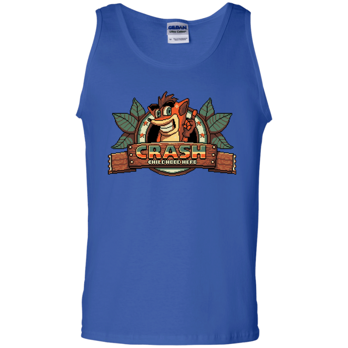 T-Shirts Royal / S Childhood hero Men's Tank Top