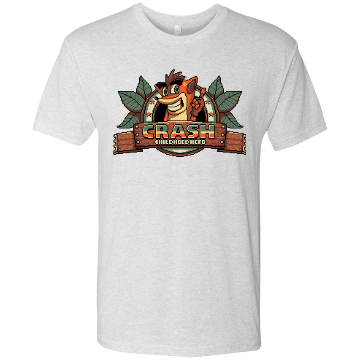 T-Shirts Heather White / S Childhood hero Men's Triblend T-Shirt