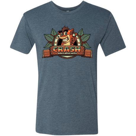 T-Shirts Indigo / S Childhood hero Men's Triblend T-Shirt