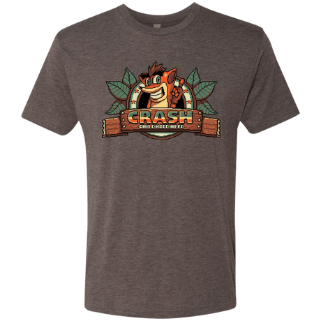 T-Shirts Macchiato / S Childhood hero Men's Triblend T-Shirt