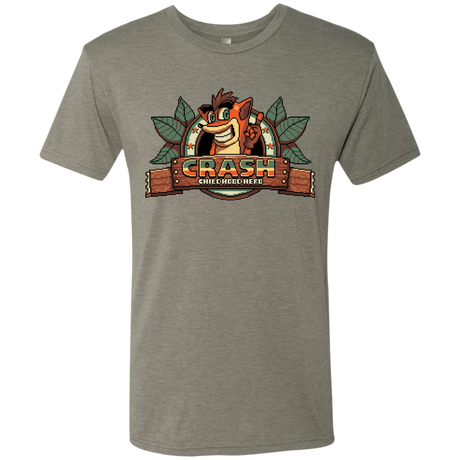 T-Shirts Venetian Grey / S Childhood hero Men's Triblend T-Shirt