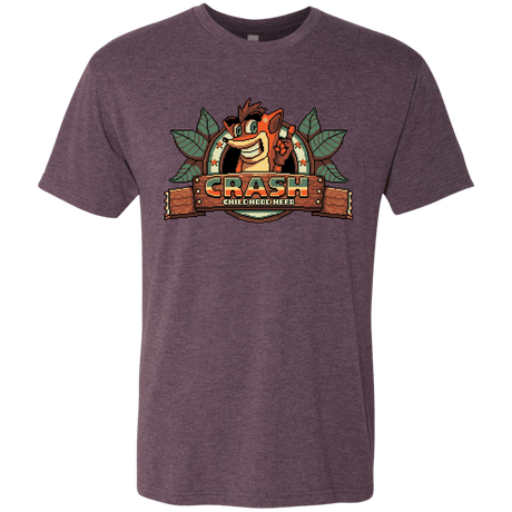 T-Shirts Vintage Purple / S Childhood hero Men's Triblend T-Shirt