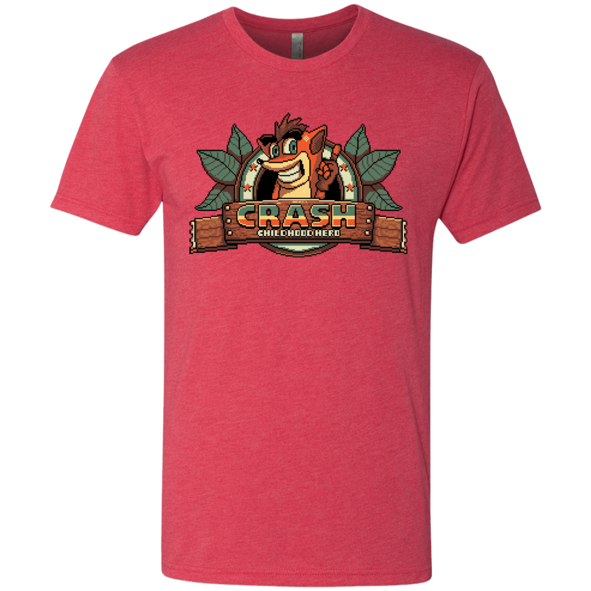 T-Shirts Vintage Red / S Childhood hero Men's Triblend T-Shirt