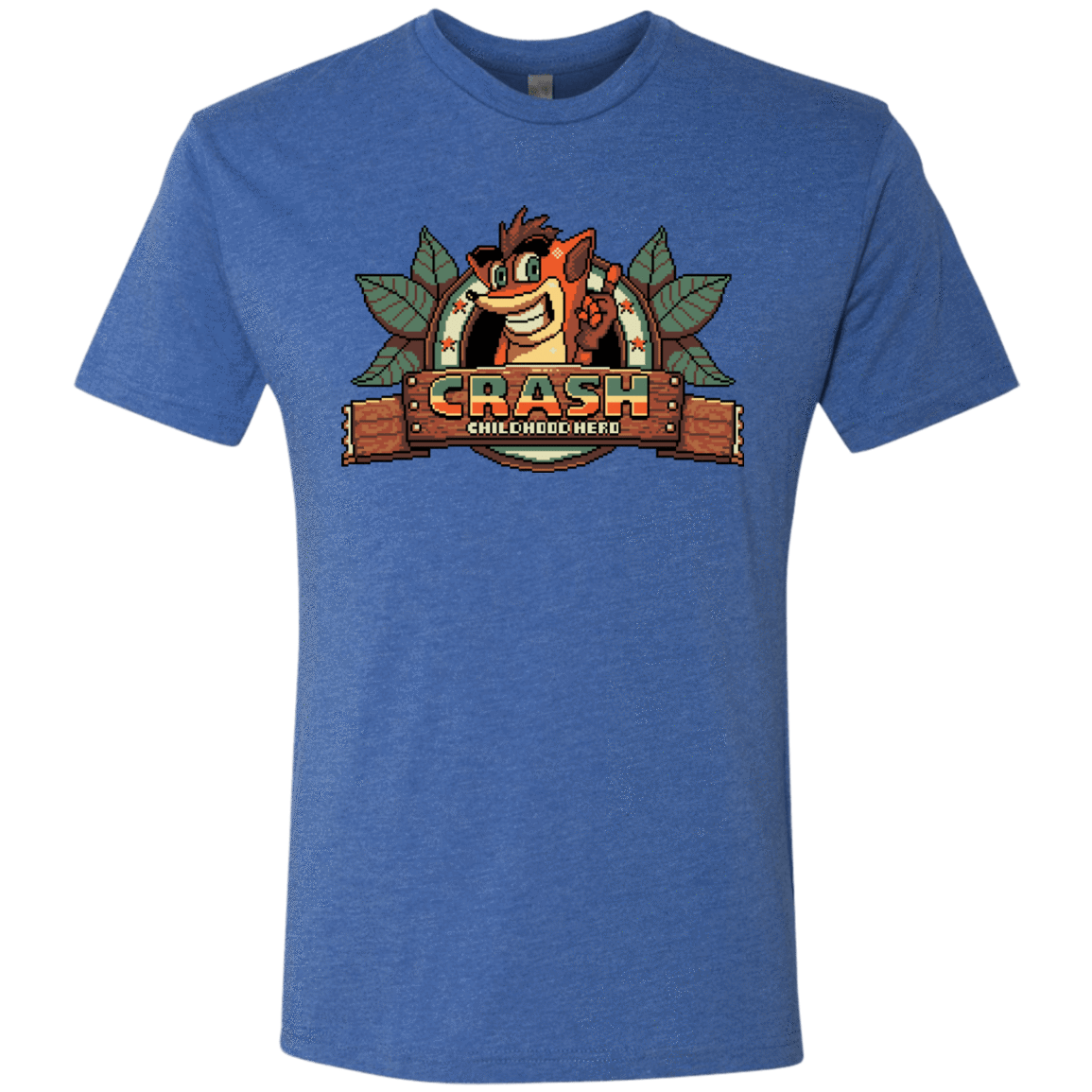 T-Shirts Vintage Royal / S Childhood hero Men's Triblend T-Shirt