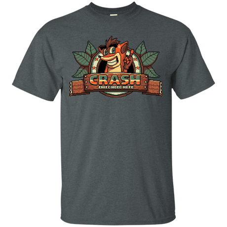 T-Shirts Dark Heather / S Childhood hero T-Shirt