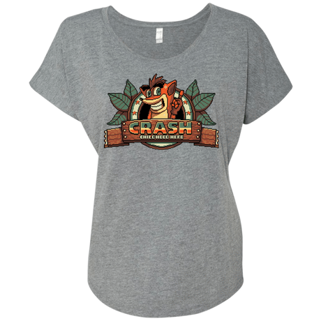 T-Shirts Premium Heather / X-Small Childhood hero Triblend Dolman Sleeve