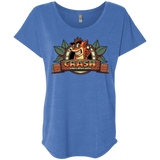 T-Shirts Vintage Royal / X-Small Childhood hero Triblend Dolman Sleeve