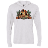 T-Shirts Heather White / X-Small Childhood hero Triblend Long Sleeve Hoodie Tee