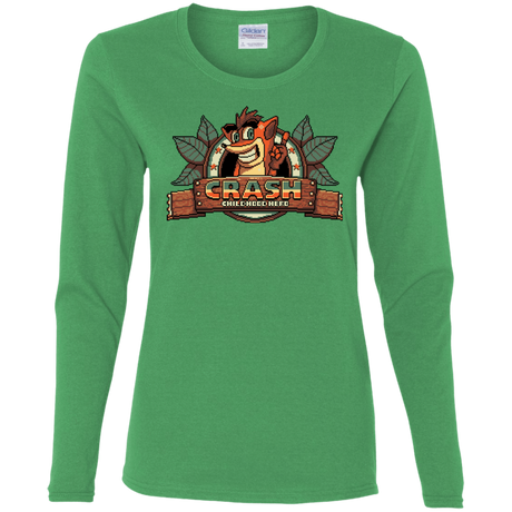 T-Shirts Irish Green / S Childhood hero Women's Long Sleeve T-Shirt