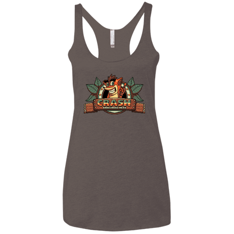 T-Shirts Macchiato / X-Small Childhood hero Women's Triblend Racerback Tank