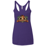 T-Shirts Purple Rush / X-Small Childhood hero Women's Triblend Racerback Tank