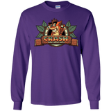 T-Shirts Purple / YS Childhood hero Youth Long Sleeve T-Shirt