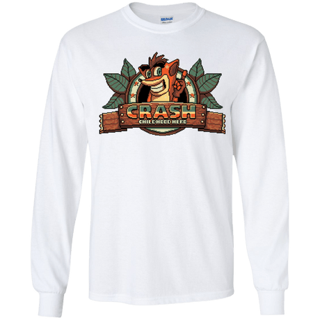 T-Shirts White / YS Childhood hero Youth Long Sleeve T-Shirt