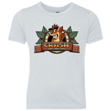 T-Shirts Heather White / YXS Childhood hero Youth Triblend T-Shirt