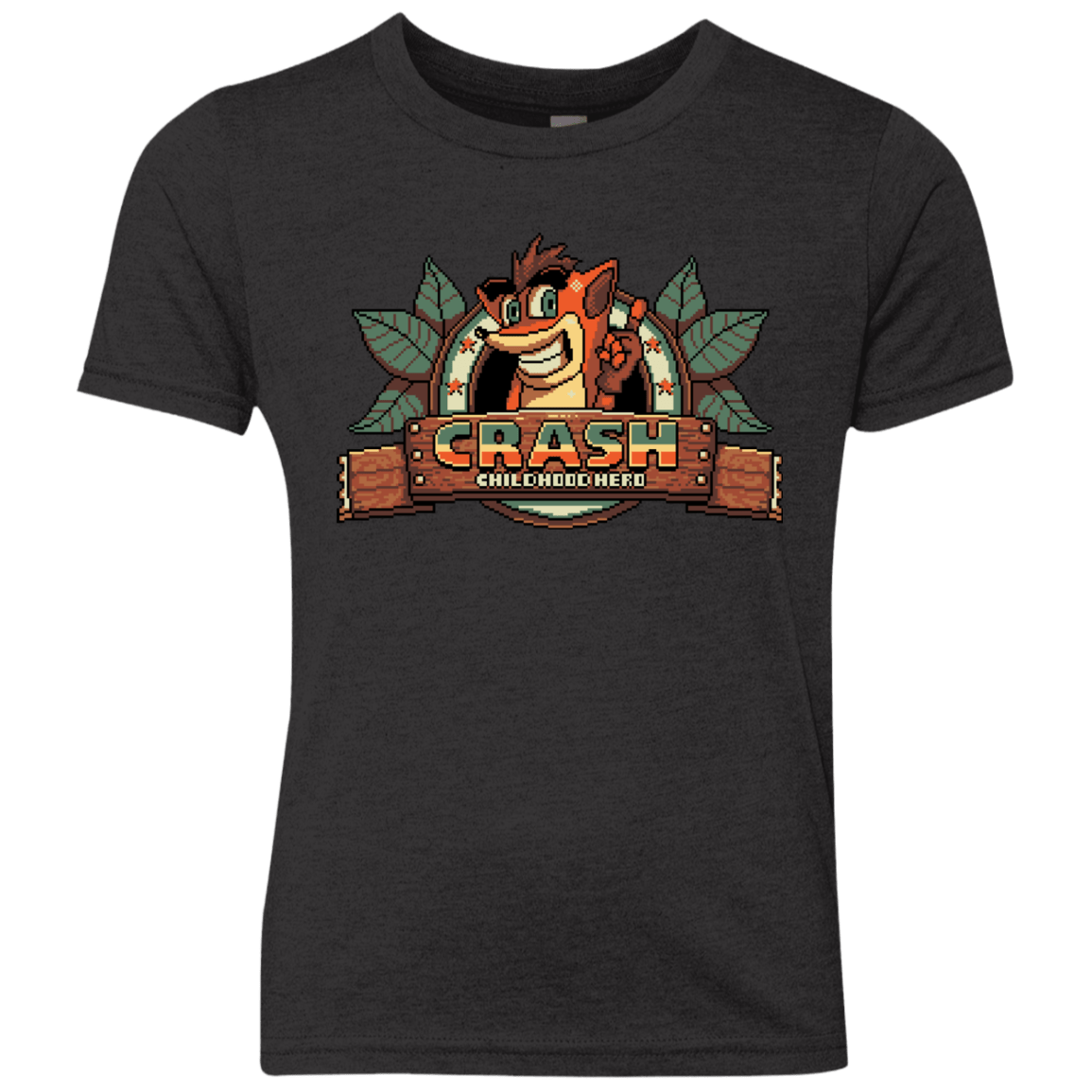 T-Shirts Vintage Black / YXS Childhood hero Youth Triblend T-Shirt