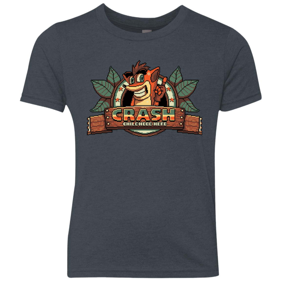 T-Shirts Vintage Navy / YXS Childhood hero Youth Triblend T-Shirt