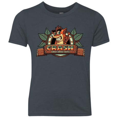 T-Shirts Vintage Navy / YXS Childhood hero Youth Triblend T-Shirt