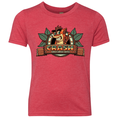 T-Shirts Vintage Red / YXS Childhood hero Youth Triblend T-Shirt