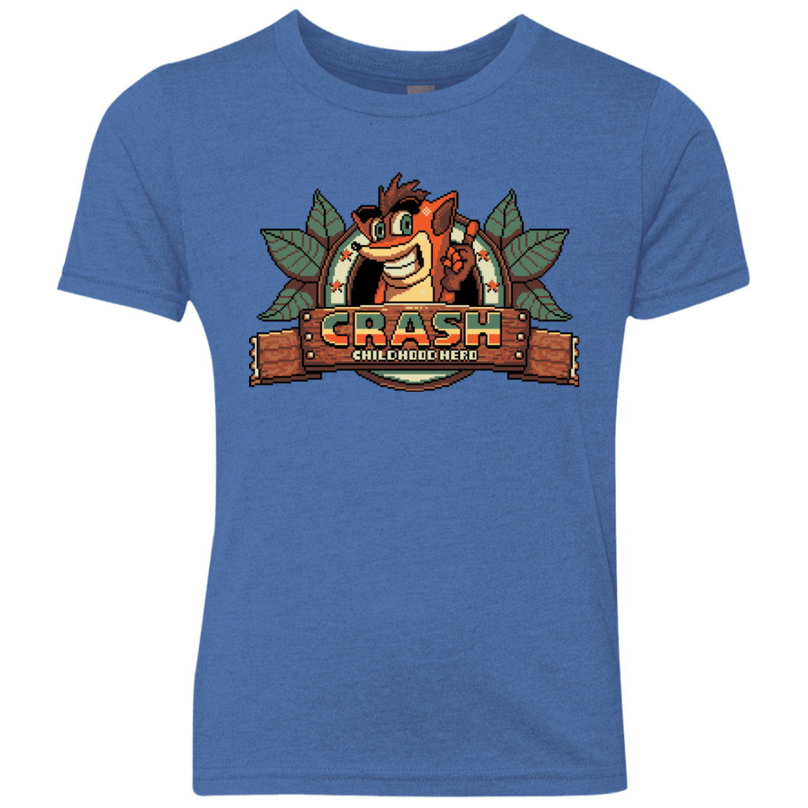 T-Shirts Vintage Royal / YXS Childhood hero Youth Triblend T-Shirt