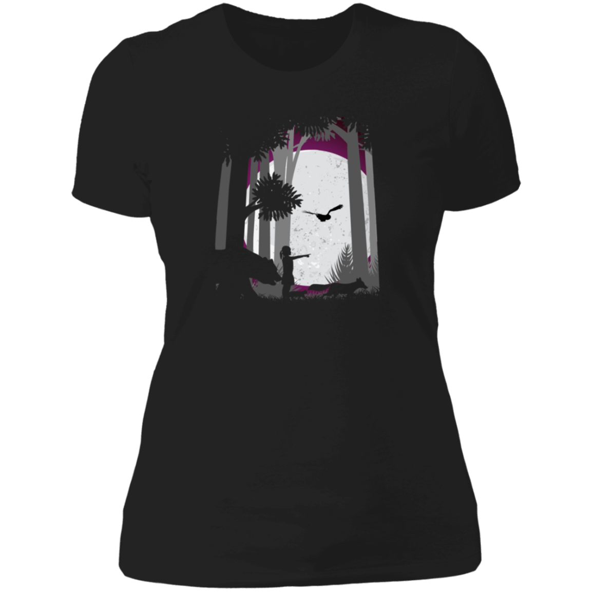 T-Shirts Black / X-Small Childs Forest Friends Women's Premium T-Shirt