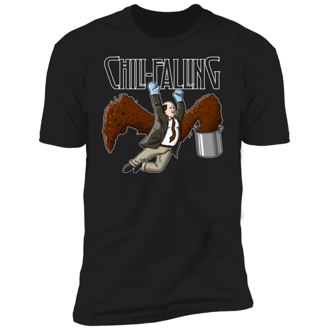 T-Shirts Black / S Chili Falling Men's Premium T-Shirt