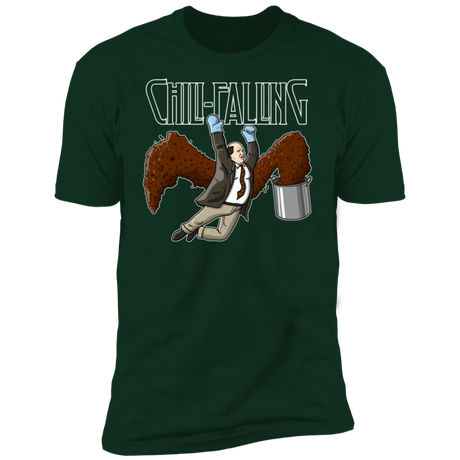 T-Shirts Forest Green / S Chili Falling Men's Premium T-Shirt