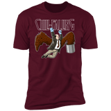 T-Shirts Maroon / S Chili Falling Men's Premium T-Shirt