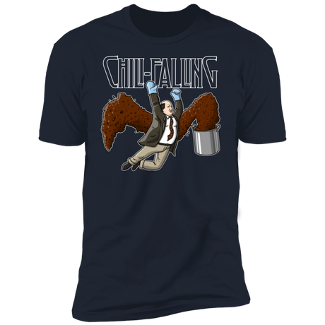 T-Shirts Midnight Navy / S Chili Falling Men's Premium T-Shirt