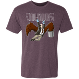 T-Shirts Vintage Purple / S Chili Falling Men's Triblend T-Shirt