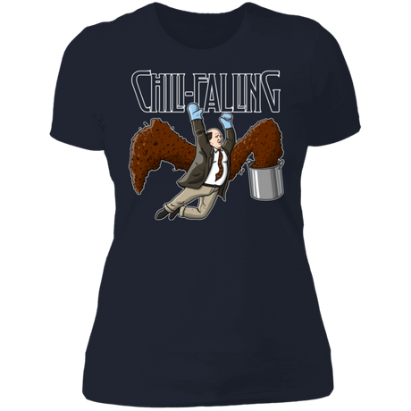 T-Shirts Midnight Navy / S Chili Falling Women's Premium T-Shirt