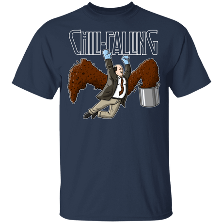 T-Shirts Navy / YXS Chili Falling Youth T-Shirt