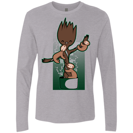 T-Shirts Heather Grey / Small Chilling Out Men's Premium Long Sleeve