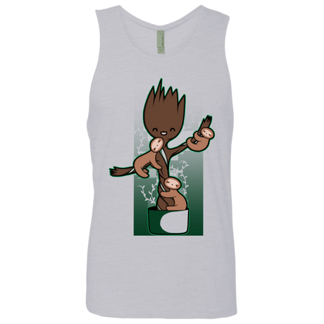T-Shirts Heather Grey / Small Chilling Out Men's Premium Tank Top