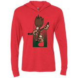 T-Shirts Vintage Red / X-Small Chilling Out Triblend Long Sleeve Hoodie Tee