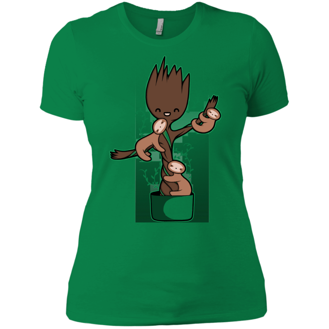 T-Shirts Kelly Green / X-Small Chilling Out Women's Premium T-Shirt